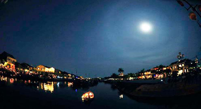 Hoi An one of the best place to see full moon